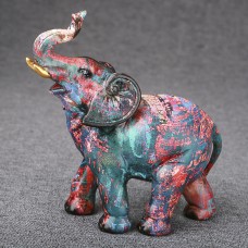 Bloomsbury Market Murdoch Graffiti Elephant Figurine BLMT5713